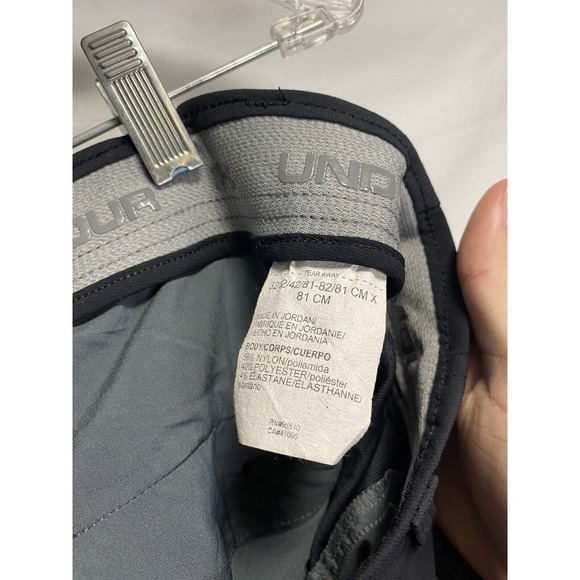 Under Armour Mens Performance Golf Pants Straight Leg Stretch Black Size 32/32 - Picture 4 of 4